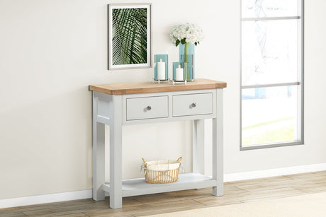 Your Home Style Console Table Foxley Painted Console Table with 2 Drawers