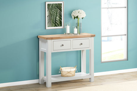 Your Home Style Console Table Foxley Painted Console Table with 2 Drawers