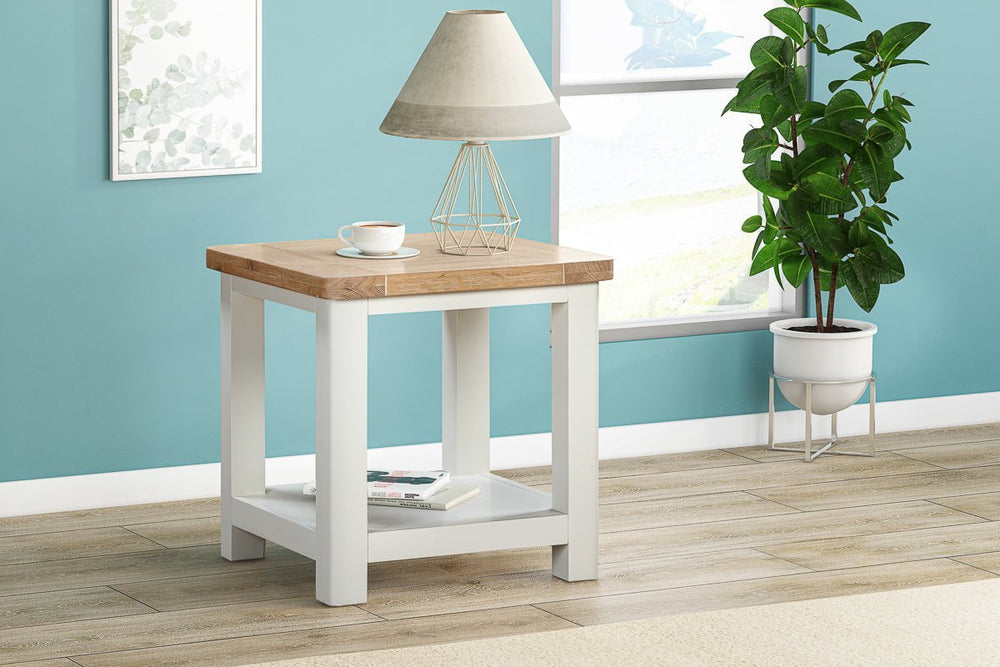 Your Home Style Lamp Table Foxley Painted Lamp Table