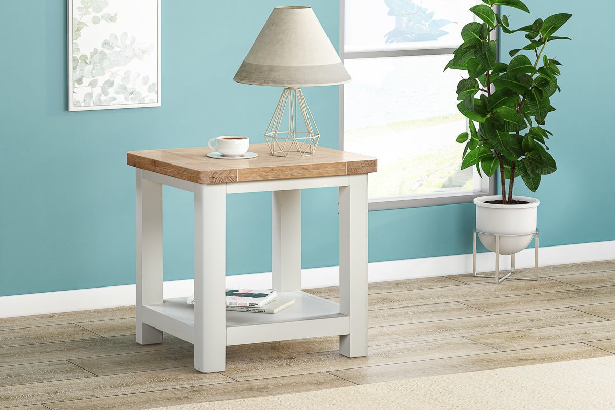 Your Home Style Lamp Table Foxley Painted Lamp Table