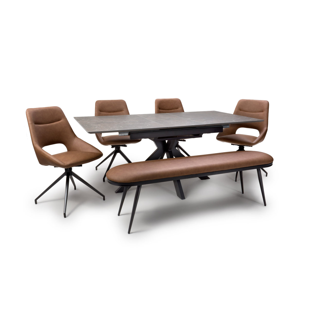 Furniture Link Dining Table Extending Galaxy Extending Table 1600mm – 2000mm