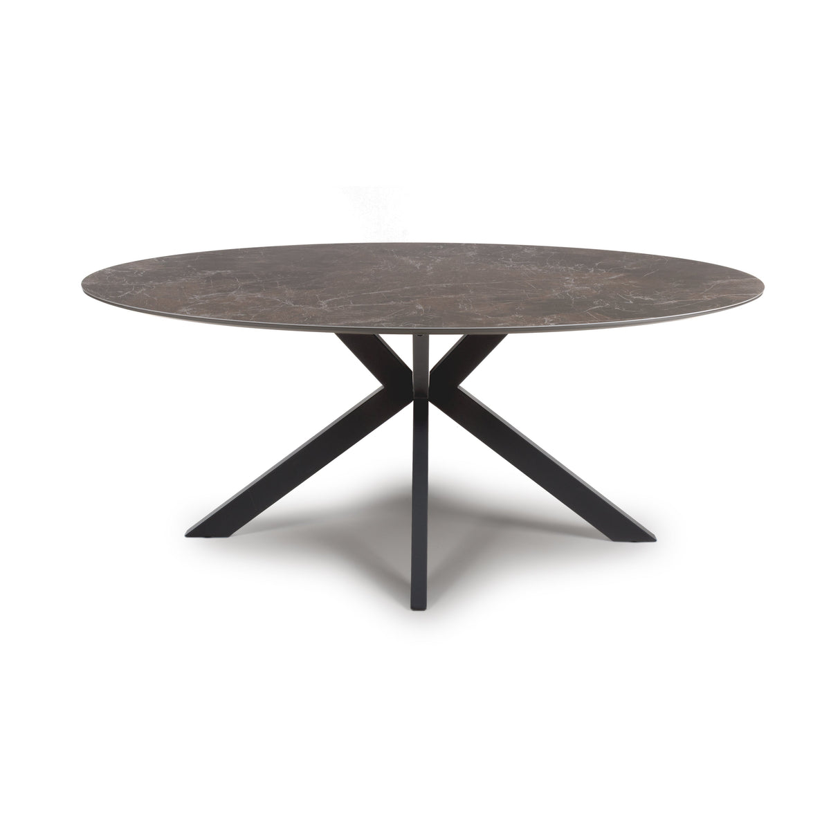 Furniture Link Dining Table Extending Galaxy Oval Table 1800mm