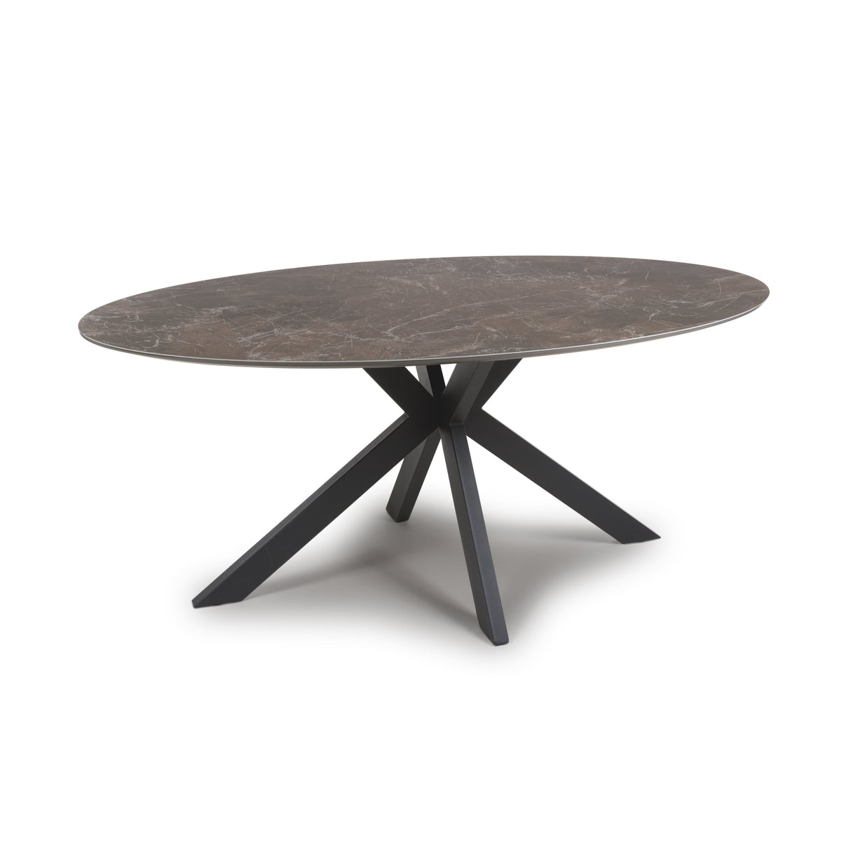 Furniture Link Dining Table Extending Galaxy Oval Table 1800mm