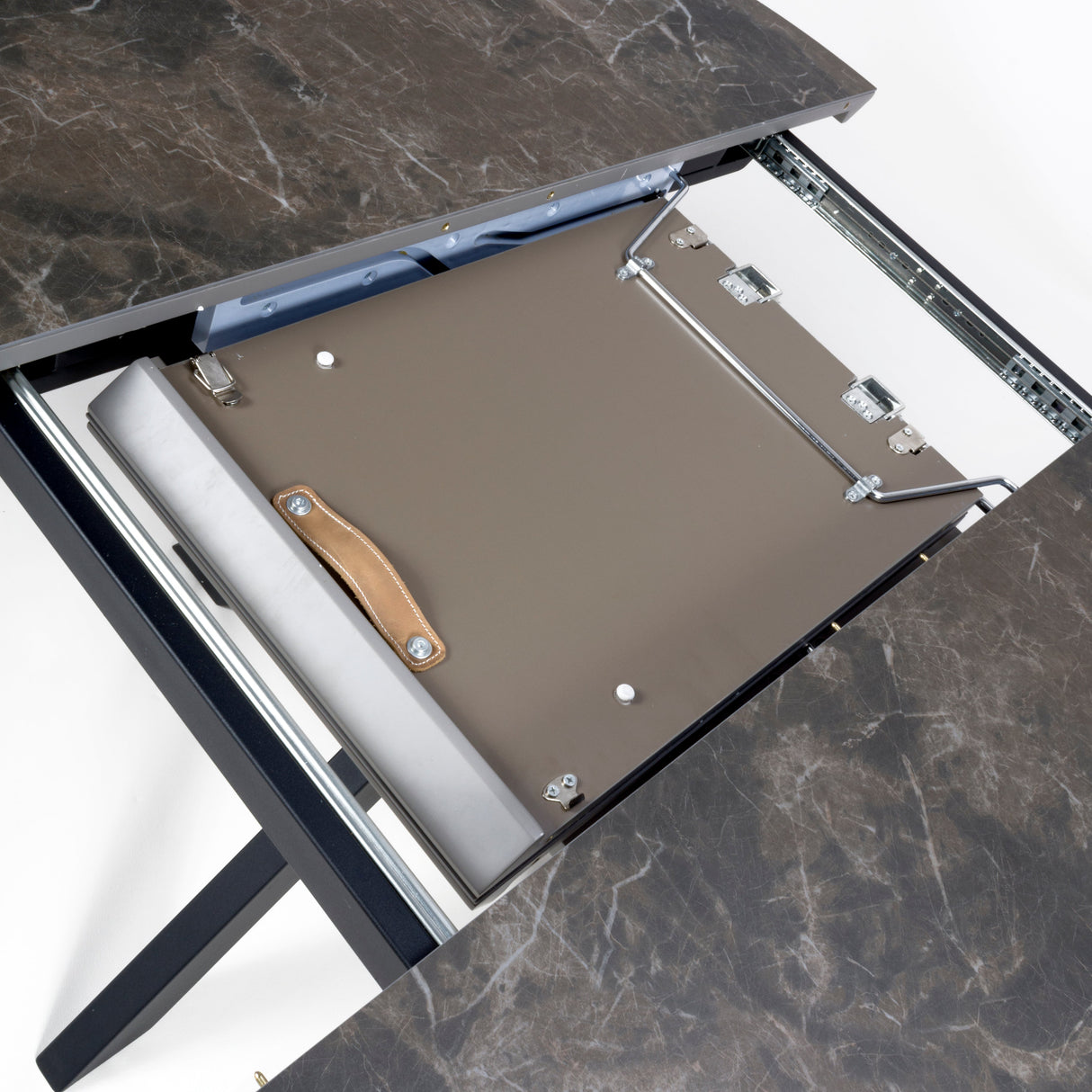 Furniture Link Dining Table Extending Galaxy Round Extending Table 1200mm – 1600mm