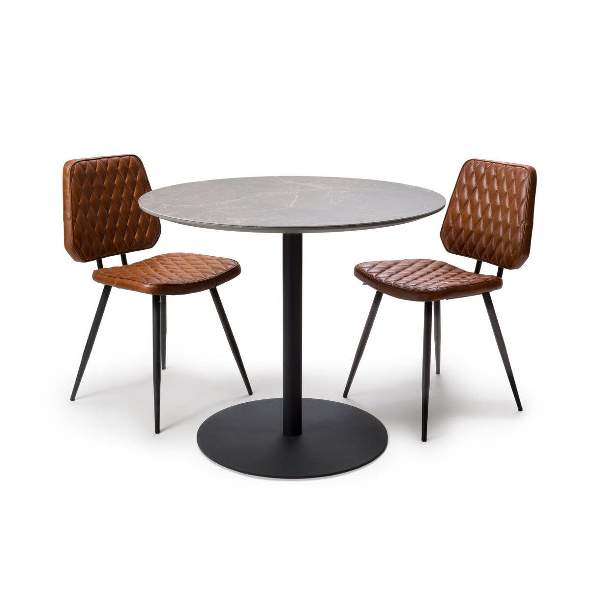 Furniture Link Dining Table Extending Galaxy Round Table 900mm