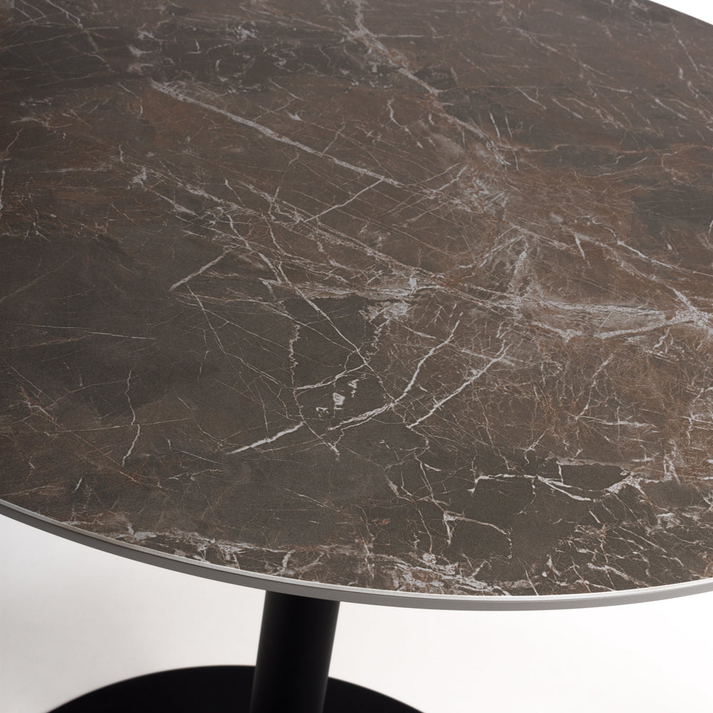 Furniture Link Dining Table Extending Galaxy Round Table 900mm