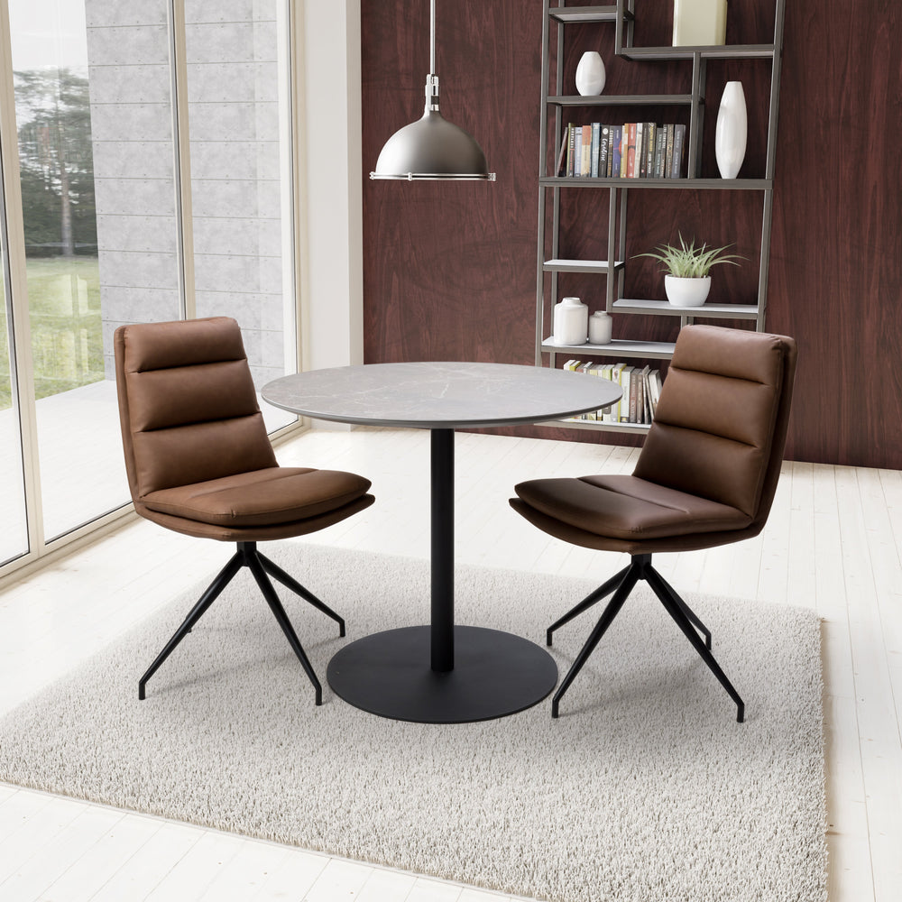 Furniture Link Dining Table Extending Galaxy Round Table 900mm