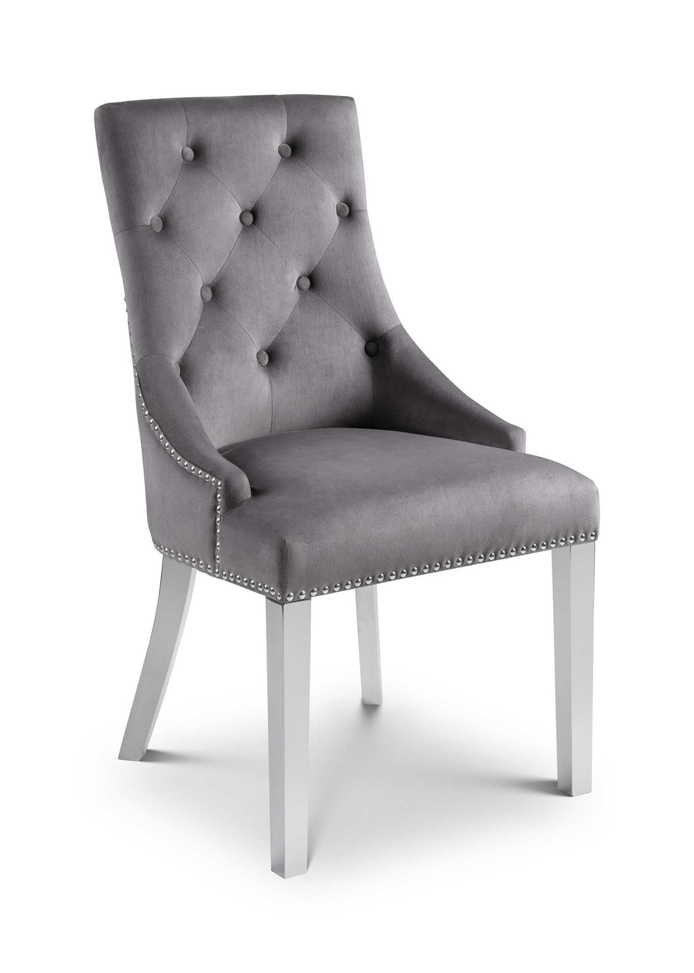 Julian Bowen Dining Chairs Gladstone Lion Head Chairs - Sold in pairs