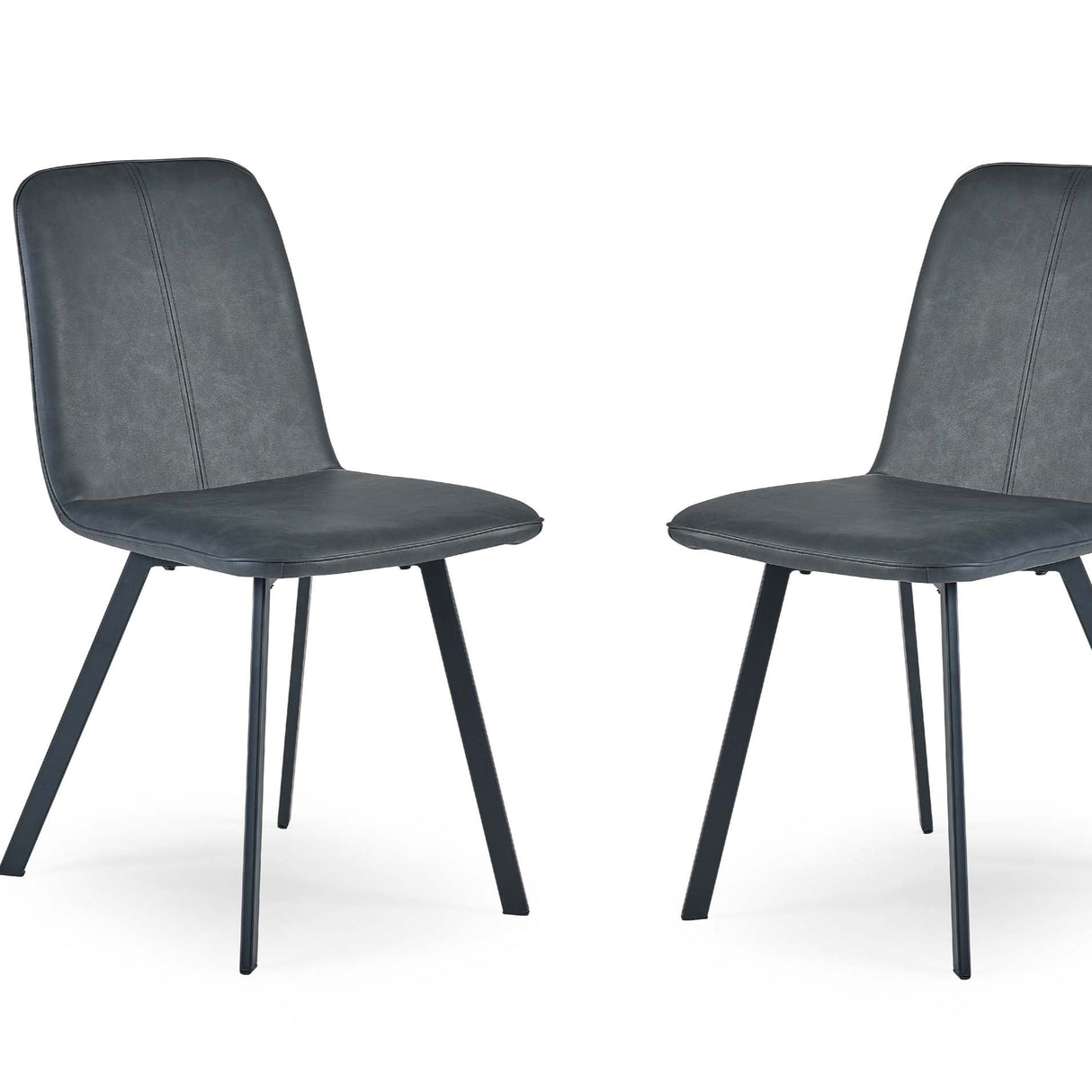 Julian Bowen Dining Chairs Goya Chairs Antique Black - Sold in pairs