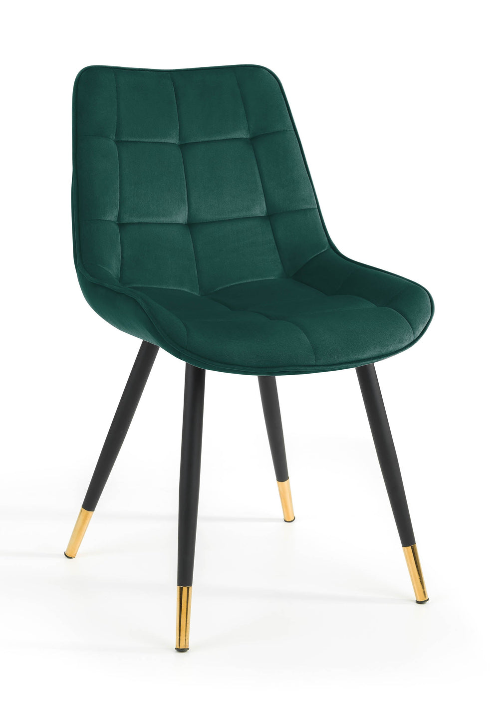 Julian Bowen Dining Chairs Hadid Dining Chairs - Green - Sold in pairs