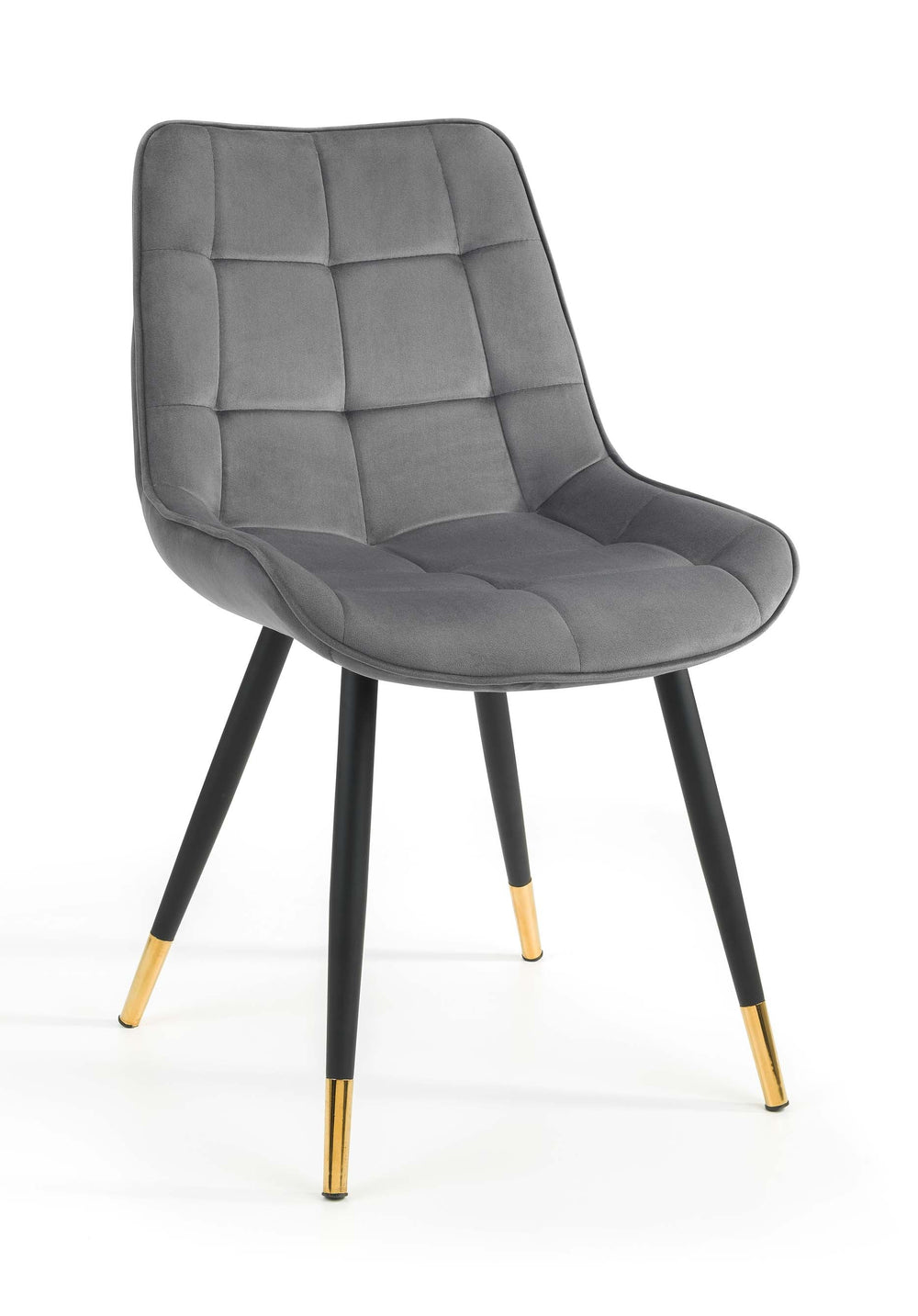Julian Bowen Dining Chairs Hadid Dining Chairs - Grey - Sold in pairs