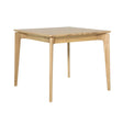Vida Living Dining Table Hadley 90cm Square Natural Dining Table