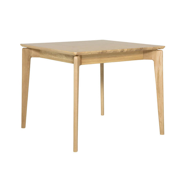 Vida Living Dining Table Hadley 90cm Square Natural Dining Table