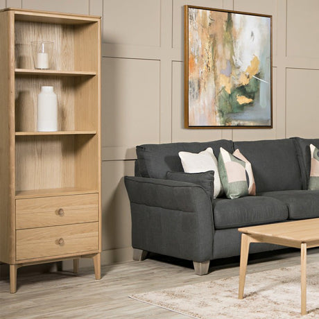 Vida Living Bookcase Hadley Natural Bookcase