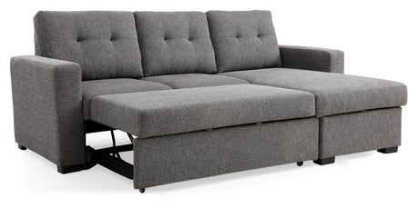 Kyoto Sofa Hampton Grey Corner Sofa Bed