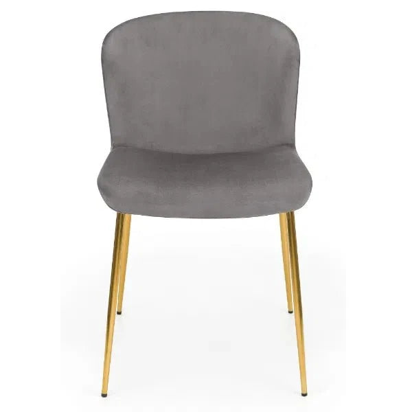 Julian Bowen Dining Chairs Harper Dining Chairs - Dusky Pink - Sold in pairs