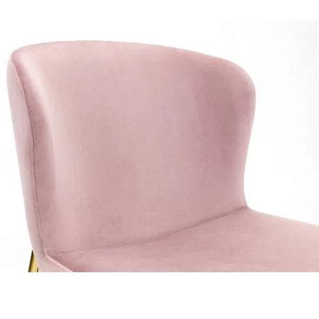 Julian Bowen Dining Chairs Harper Dining Chairs - Dusky Pink - Sold in pairs