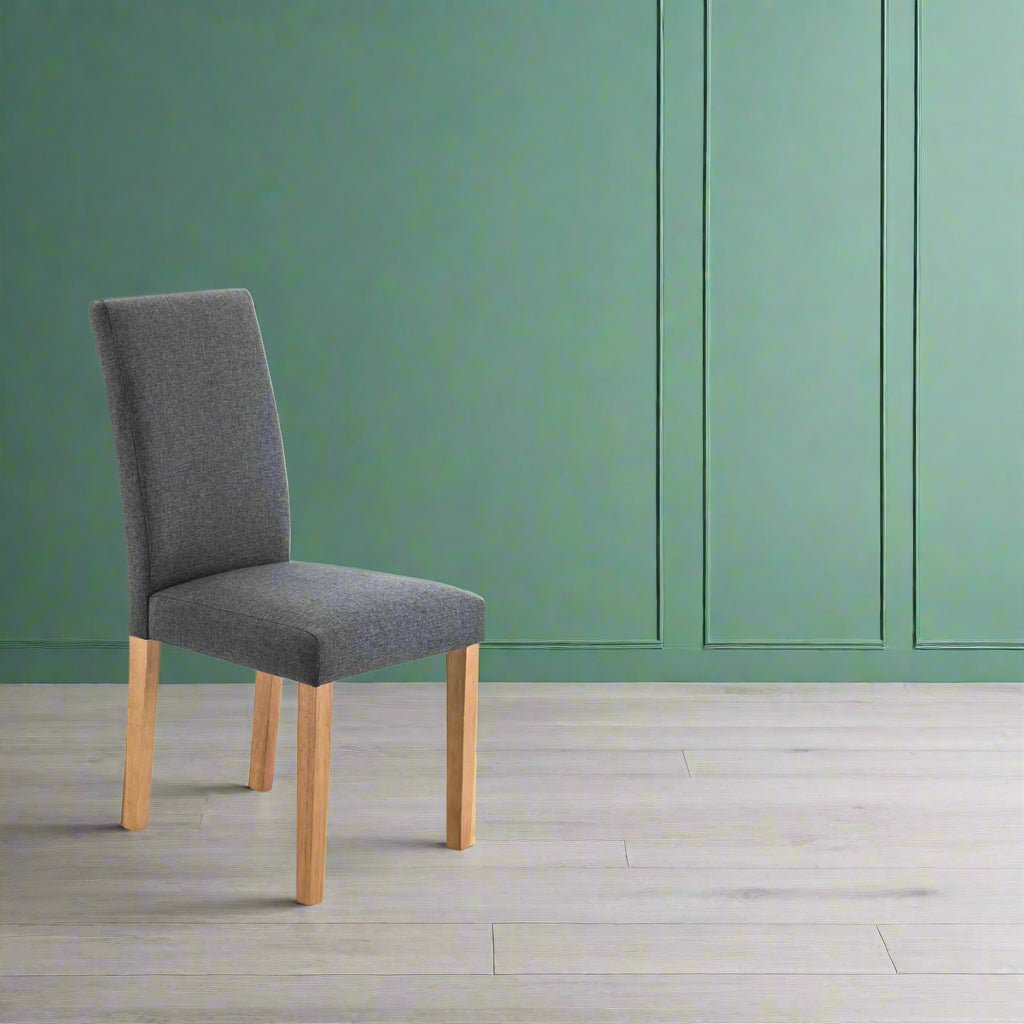 Julian Bowen Dining Chairs Hastings Fabric Dining Chairs - Sold in pairs