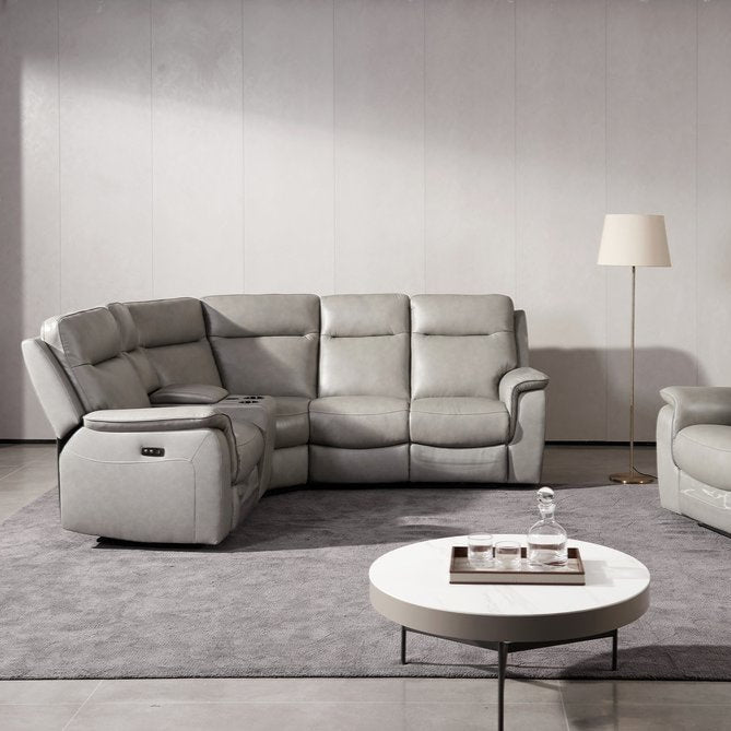 Earth Collection Reclining Sofas Havilah Electric Reclining Corner Sofa