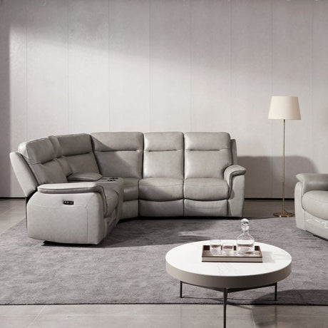Earth Collection Reclining Sofas Havilah Electric Reclining Corner Sofa