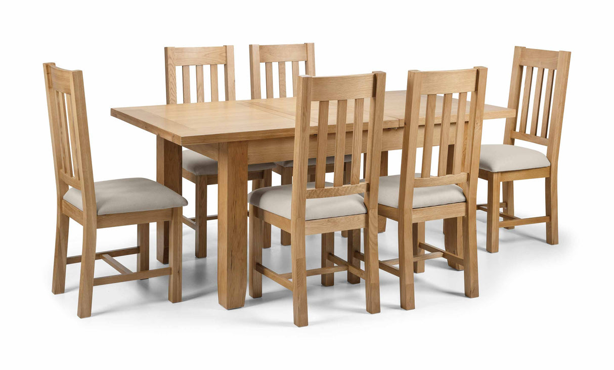 Julian Bowen Dining Chairs Hereford Dining Chairs - Sold in pairs