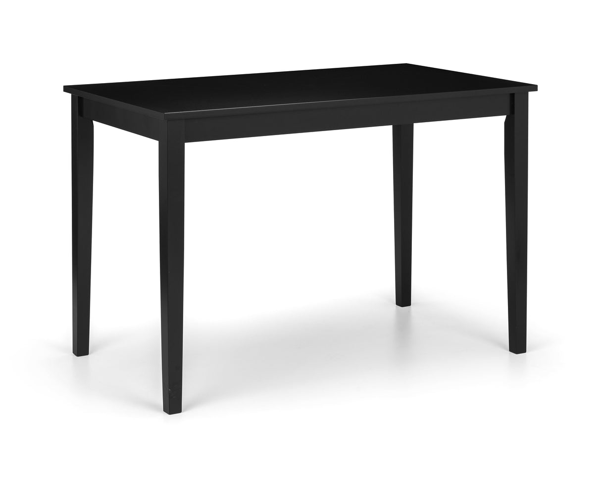 Julian Bowen Dining Tables Hudson Dining Table - Black