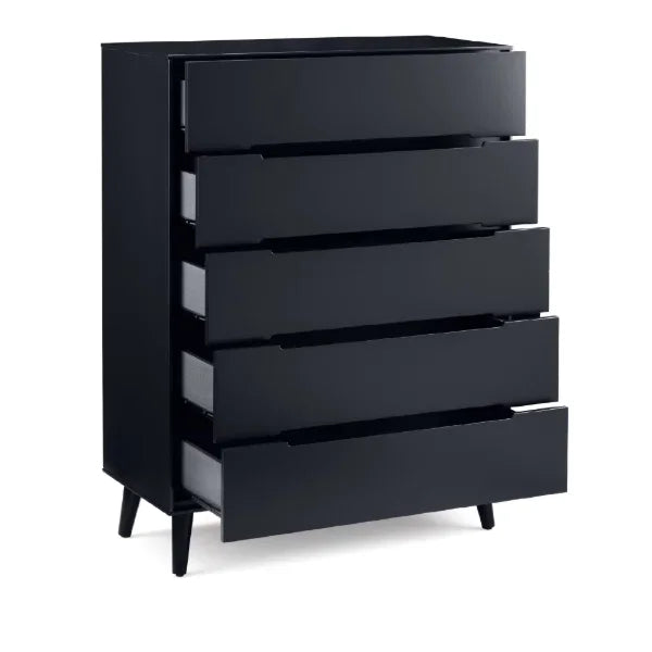 Julian Bowen Chests Julian Bowen Alicia 5 Drawer Chest
