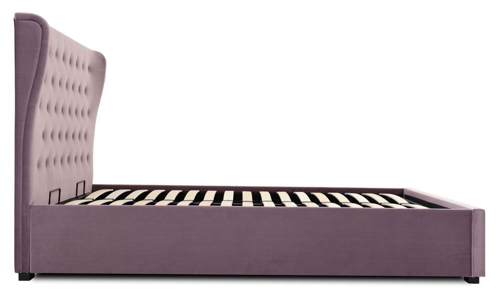 Kyoto Bed Kensington Velvet Ottoman Bed