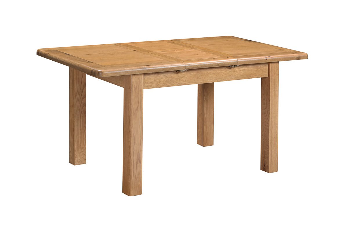 Your Home Style Dining Table Kingston Oak 120/160 Butterfly Extending Dining Table