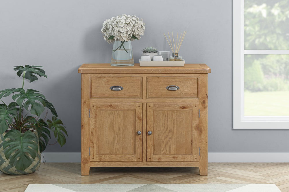 Your Home Style Sideboard Kingston Oak 2 Door Sideboard