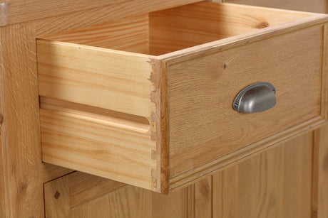 Your Home Style Sideboard Kingston Oak 2 Door Sideboard