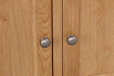 Your Home Style Sideboard Kingston Oak 3 Door Sideboard