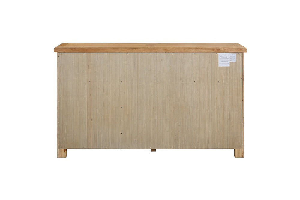 Your Home Style Sideboard Kingston Oak 3 Door Sideboard