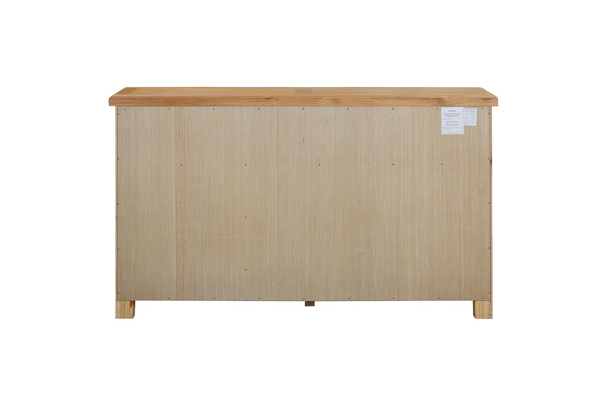 Your Home Style Sideboard Kingston Oak 3 Door Sideboard