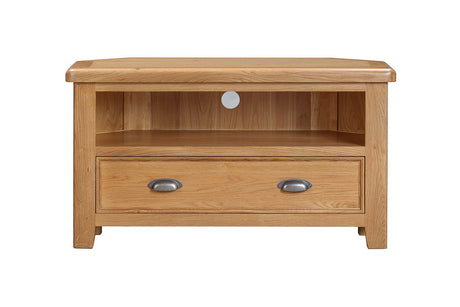 Your Home Style TV Unit Kingston Oak Corner TV Unit