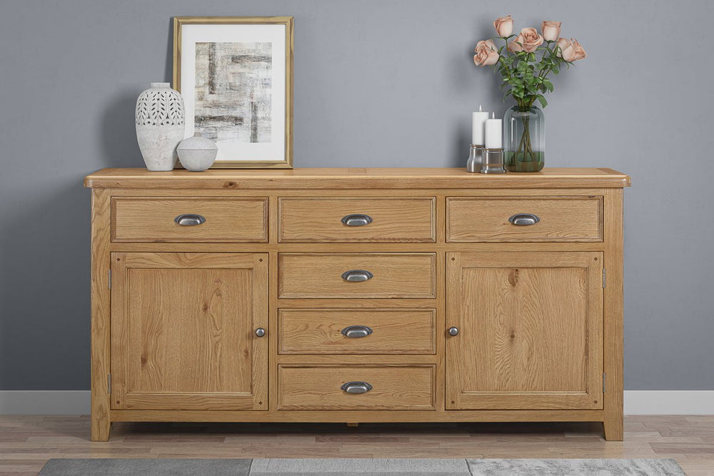 Your Home Style Sideboard Kingston Oak Extra Large Sideboard
