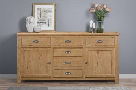 Your Home Style Sideboard Kingston Oak Extra Large Sideboard