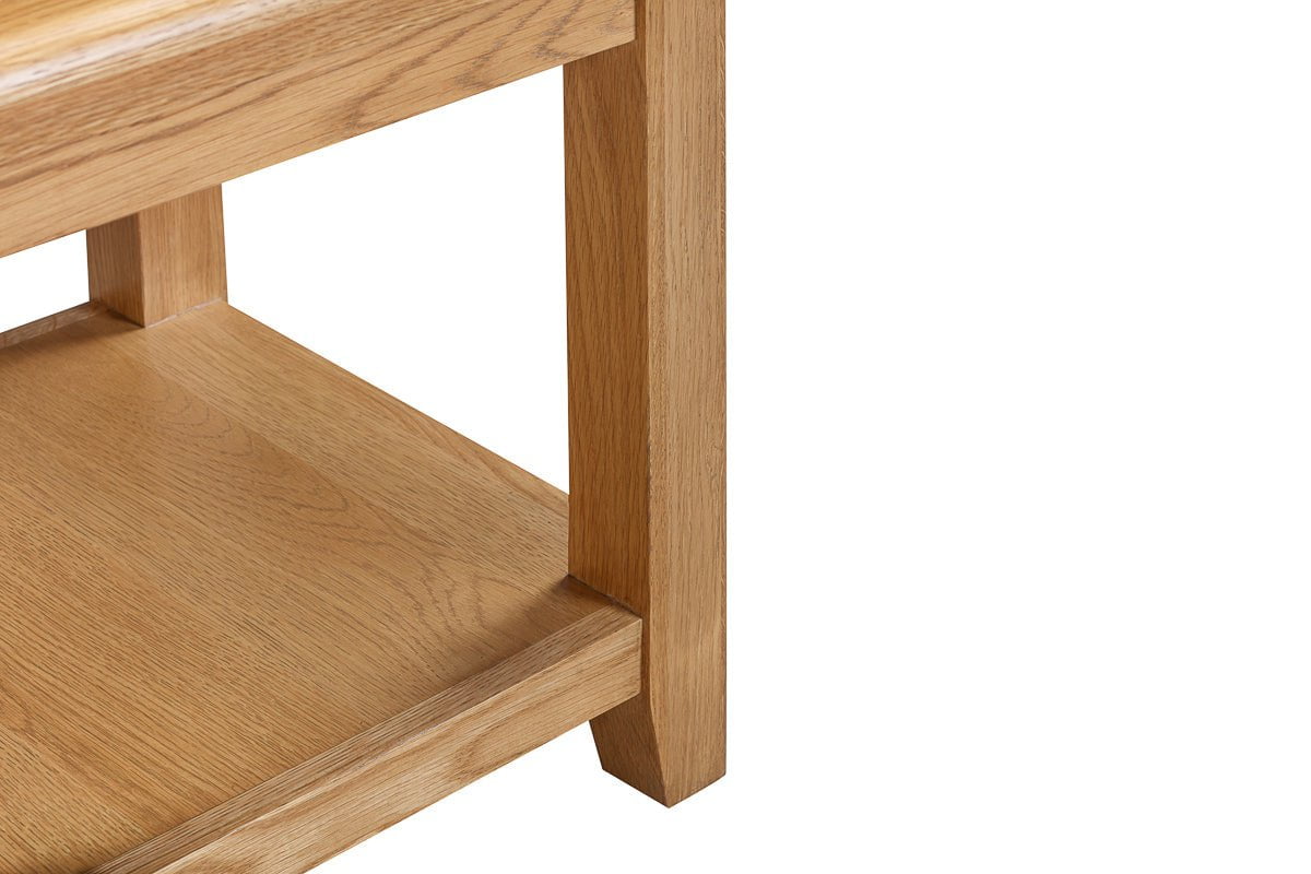 Your Home Style Lamp Table Kingston Oak Lamp Table