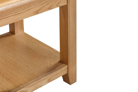 Your Home Style Lamp Table Kingston Oak Lamp Table