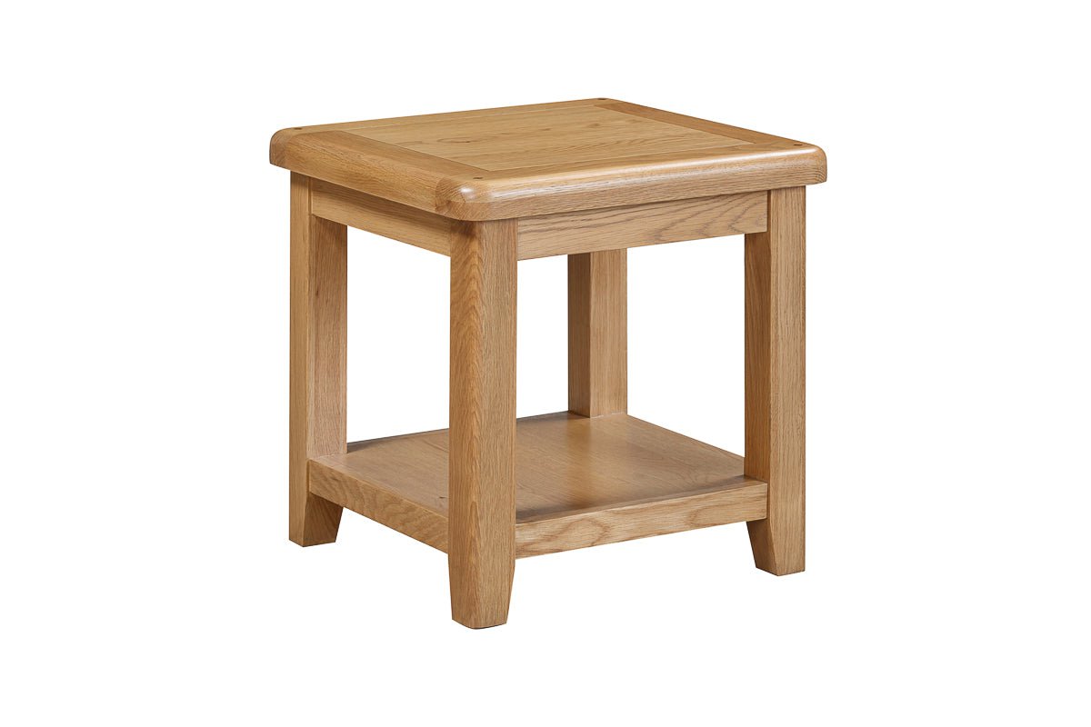 Your Home Style Lamp Table Kingston Oak Lamp Table