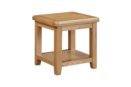 Your Home Style Lamp Table Kingston Oak Lamp Table