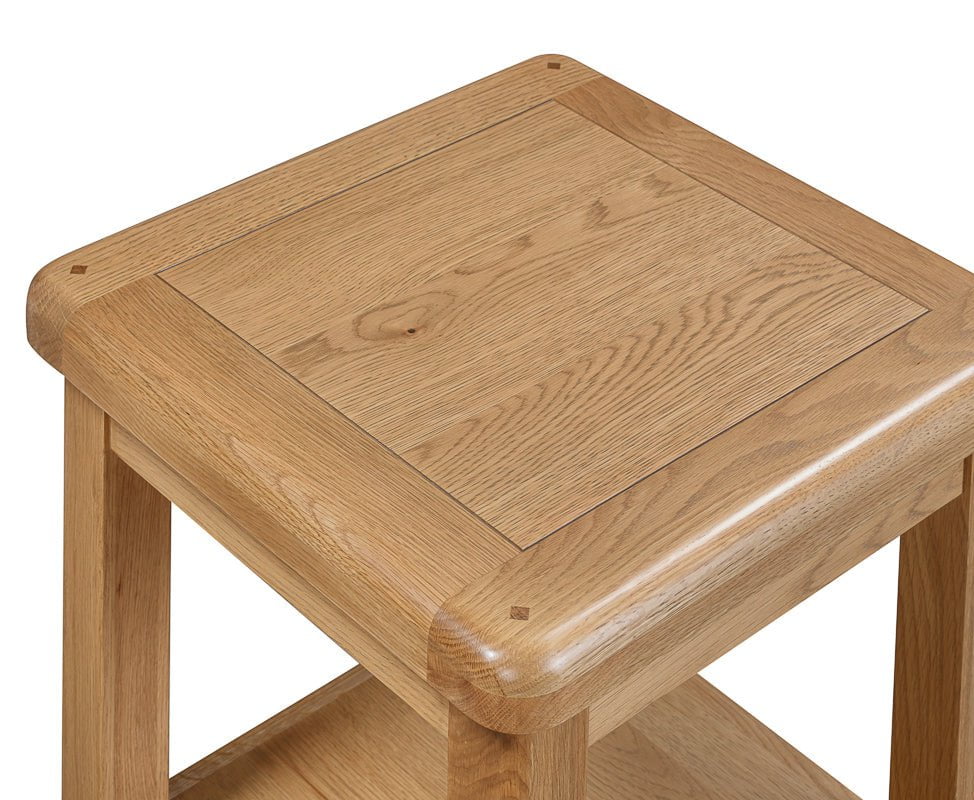 Your Home Style Lamp Table Kingston Oak Lamp Table