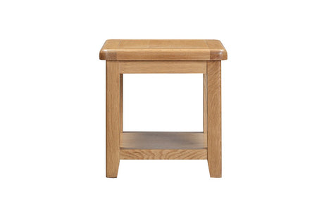 Your Home Style Lamp Table Kingston Oak Lamp Table