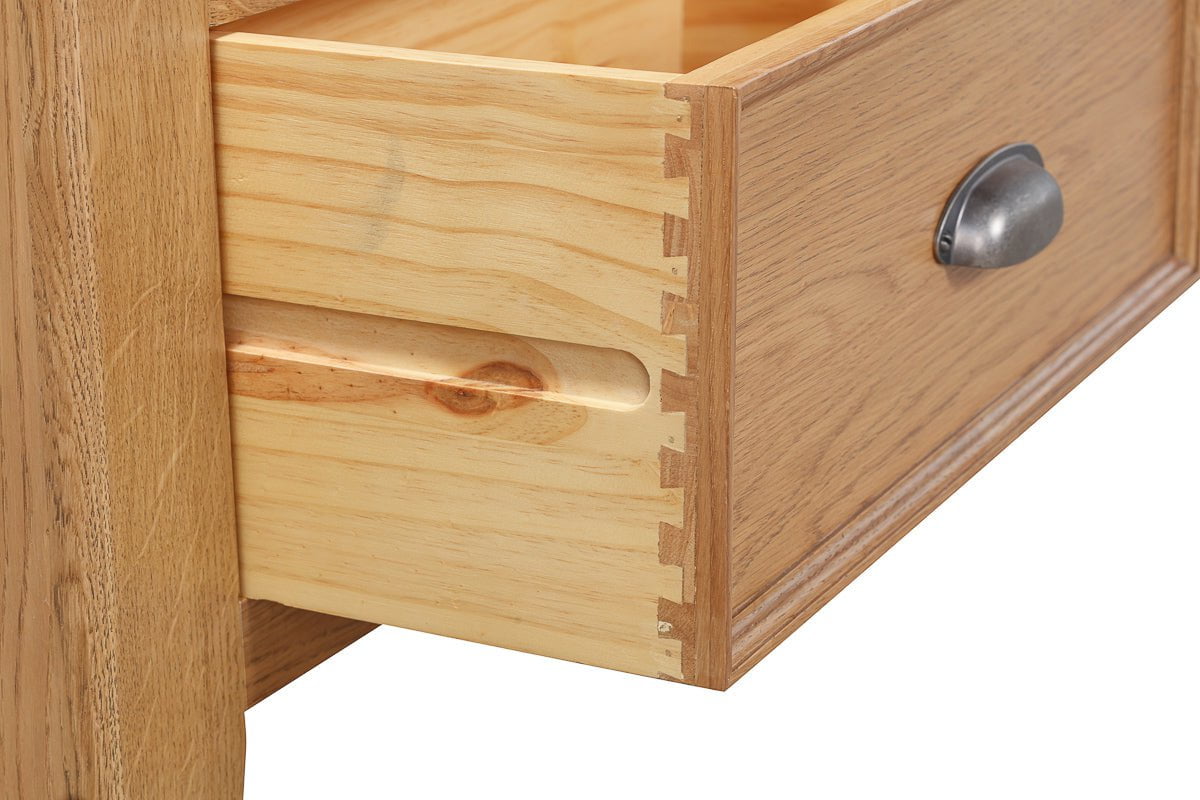 Your Home Style Bookcase Kingston Oak Low Bookcase