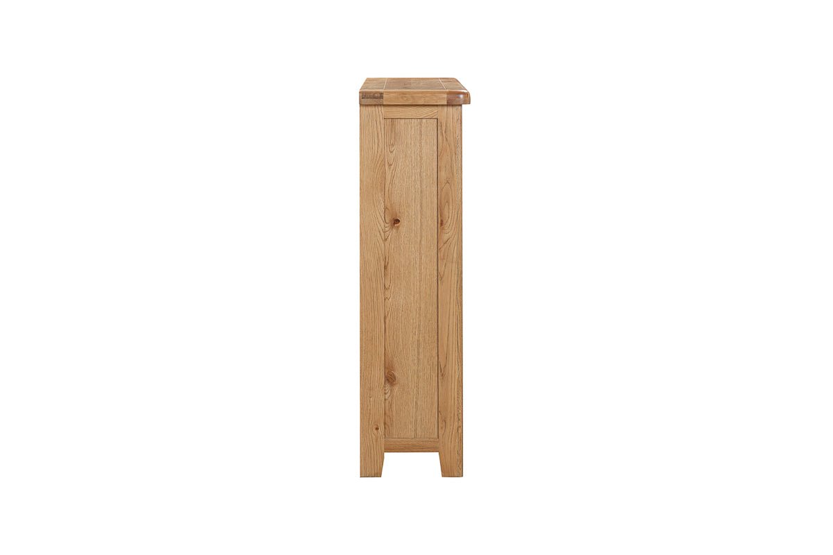 Your Home Style Bookcase Kingston Oak Low Bookcase