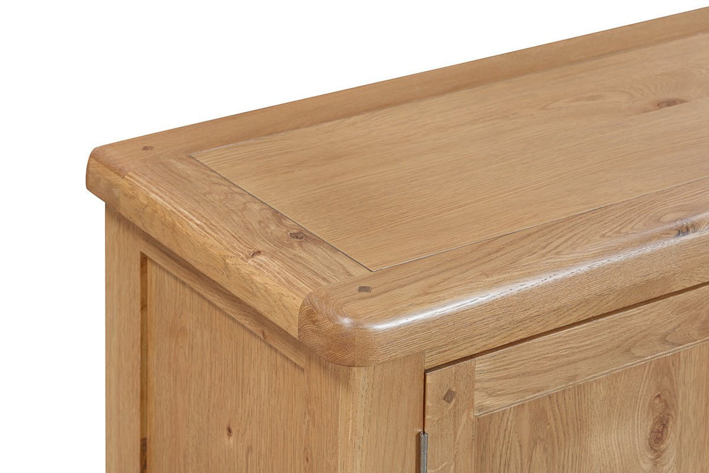 Your Home Style Bookcase Kingston Oak Media Bookcase for XL Tv Unit