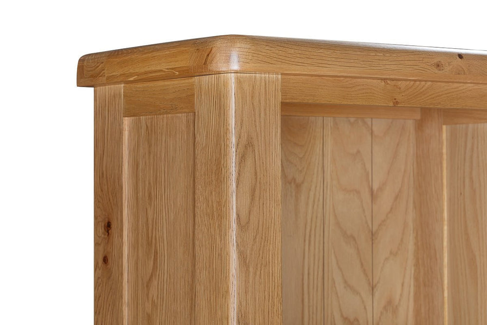 Your Home Style Bookcase Kingston Oak Slim Bookcase