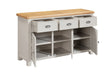 Your Home Style Sideboard Kingston Painted 3 Door Sideboard