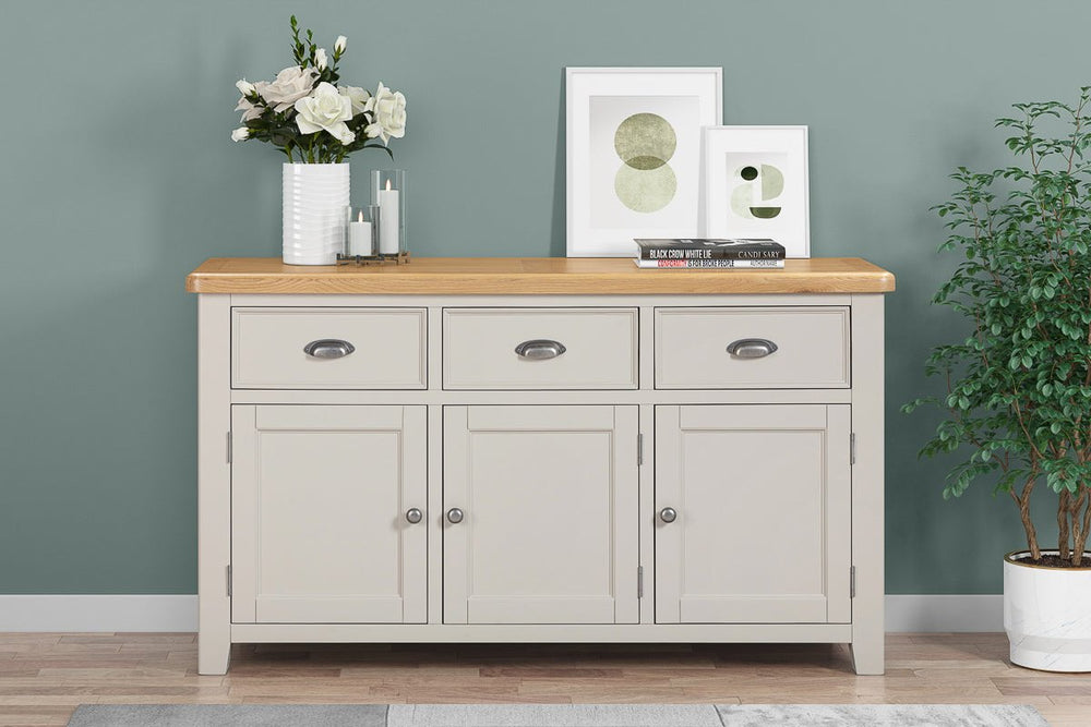 Your Home Style Sideboard Kingston Painted 3 Door Sideboard