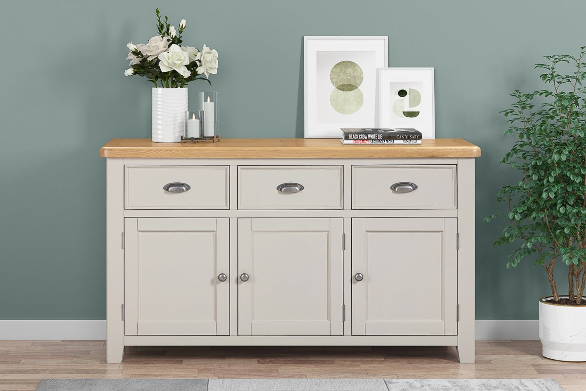 Your Home Style Sideboard Kingston Painted 3 Door Sideboard